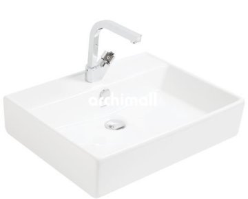 Kastra 60x46cm Tezgahüstü Lavabo Mat Beyaz