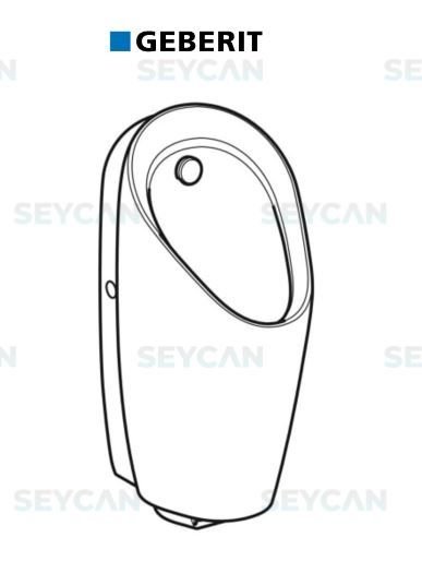 Geberit Preda Fotorselli Elektrikli Pisuvar