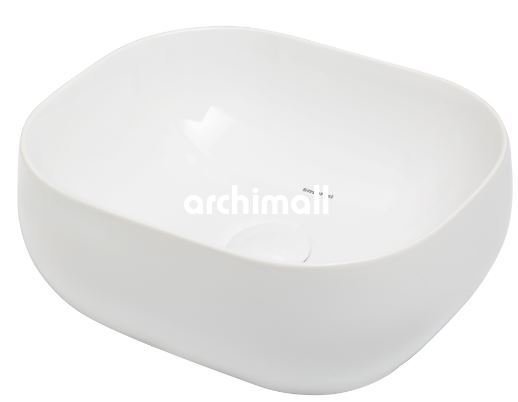 Niv 42x37cm Tezgahüstü Lavabo Beyaz