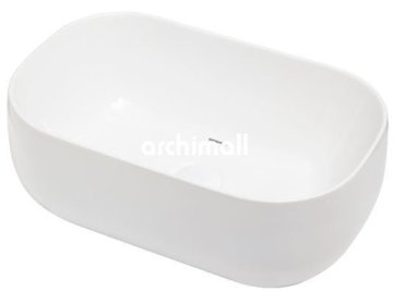 NivXH 58x37cm Tezgahüstü Lavabo Beyaz