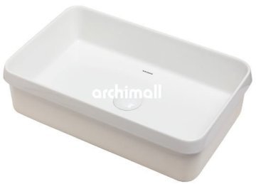 Lyra 60x37cm Gömme Lavabo Beyaz