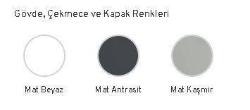 Orka Olbia 100 Asma Banyo Dolabı