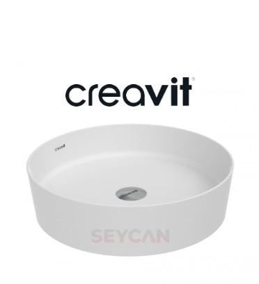 Creavit Loop Mat Beyaz 45 cm Çanak Lavabo