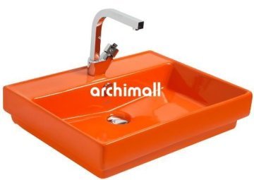 KastraGM 60x46cm Gömme Lavabo Turuncu