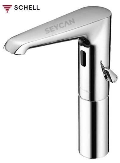 SCHELL Xeris E HD-M Çanak Tipi Pilli Fotoselli Lavabo Bataryası