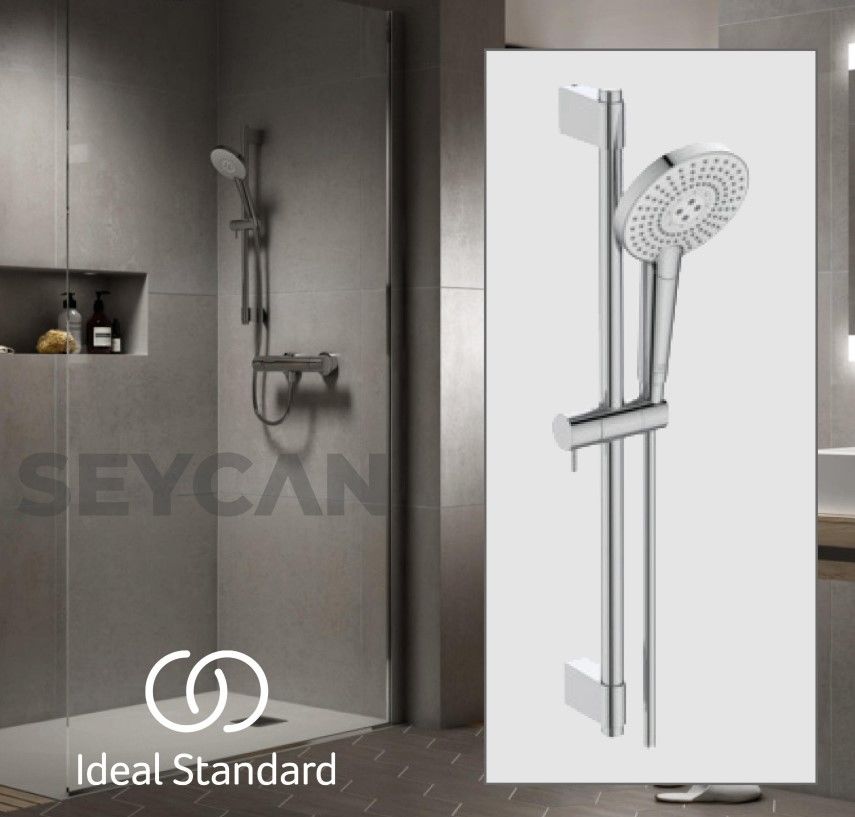 İdeal Standard Round 125 mm Sürgülü Duş Seti