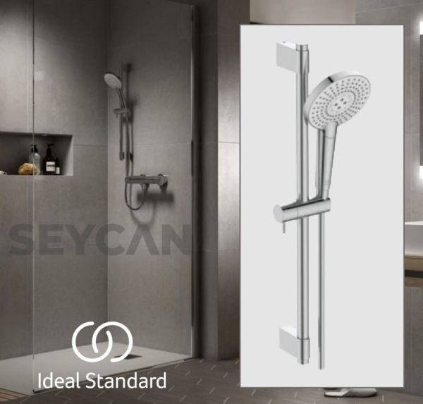 İdeal Standard Round 125 mm Sürgülü Duş Seti