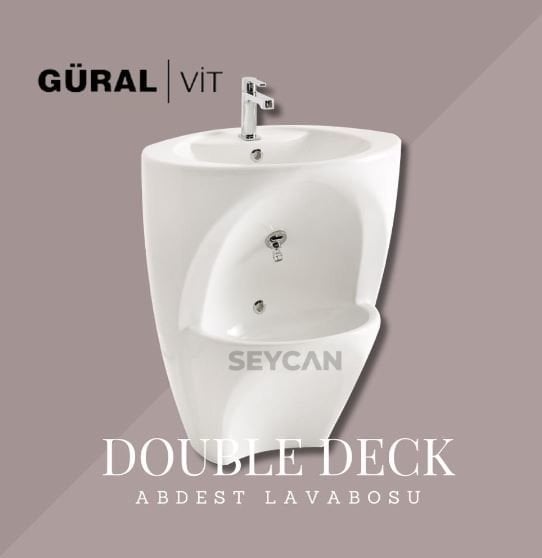 Güralvit Double Deck Abdest Lavabosu