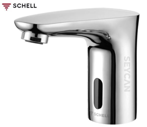 SCHELL Modus E HD-K Fotoselli Pilli Lavabo Bataryası Krom