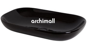 Alya 65x41cm Tezgahüstü Lavabo Siyah