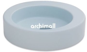 Merga 48cm Tezgahüstü Lavabo Mat Buz Mavi