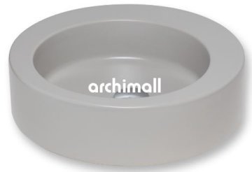 Merga 48cm Tezgahüstü Lavabo Mat Gri