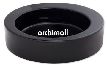 Merga 48cm Tezgahüstü Lavabo Siyah