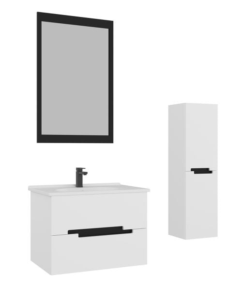 Orka Lodi 80 cm Asma Banyo Dolabı