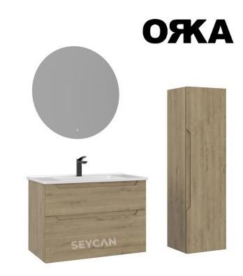 Orka  Messina 80 Asma Banyo Dolabı