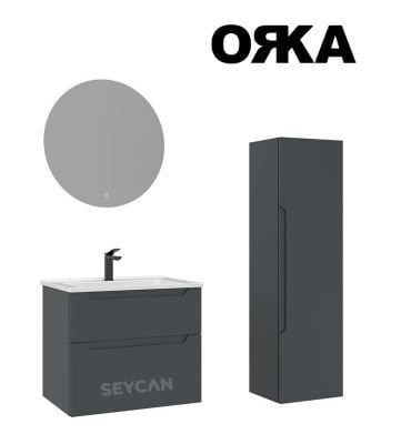 Orka Messina 65 Asma Banyo Dolabı