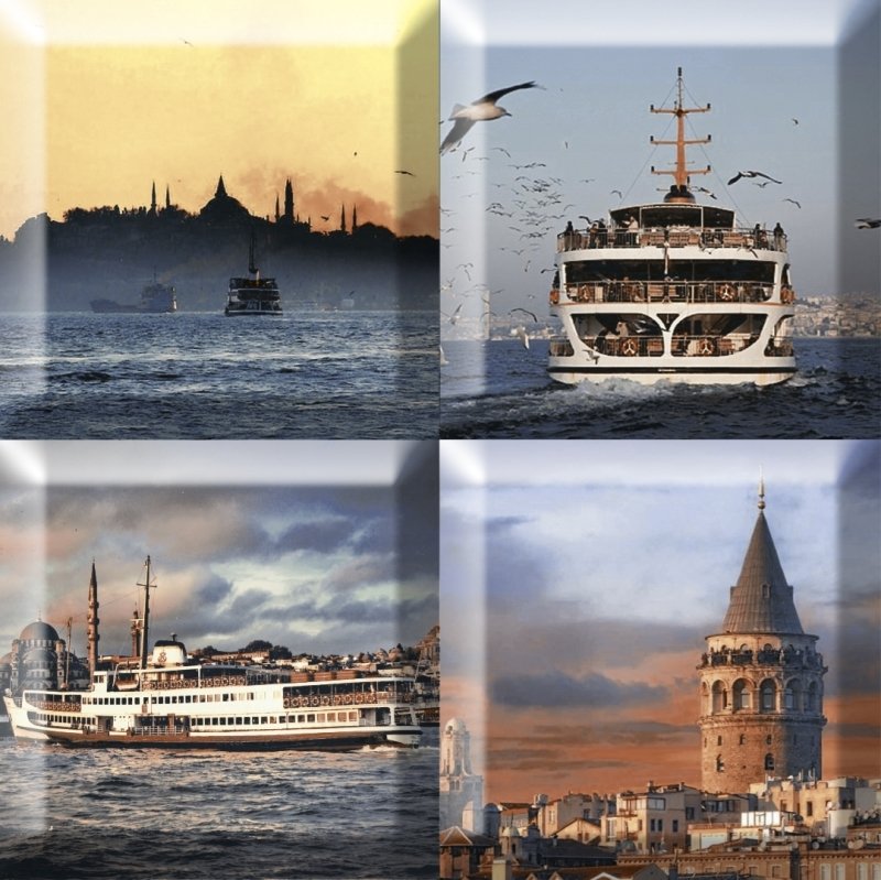 Seramiksan Serena Matte Istanbul Motif 30x30