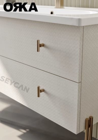 Orka Milazzo 100 cm Asma Banyo Dolabı