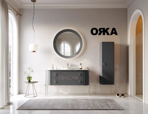 Orka Felice 140 cm Asma Banyo Dolabı