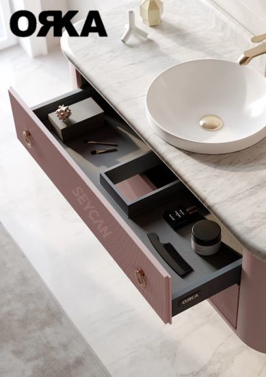 Orka Felice 140 cm Asma Banyo Dolabı