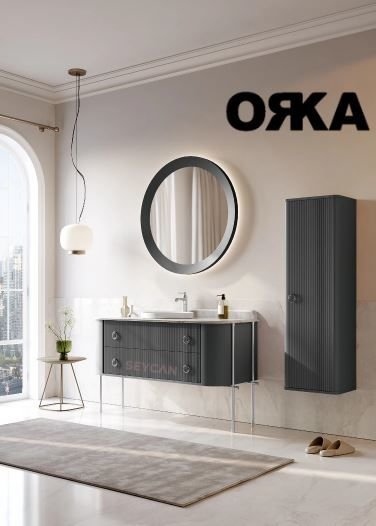 Orka Felice 140 cm Asma Banyo Dolabı