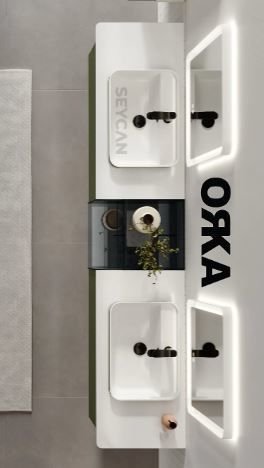 Orka Vico 240 cm Asma Banyo Dolabı