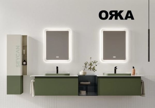 Orka Vico 240 cm Asma Banyo Dolabı