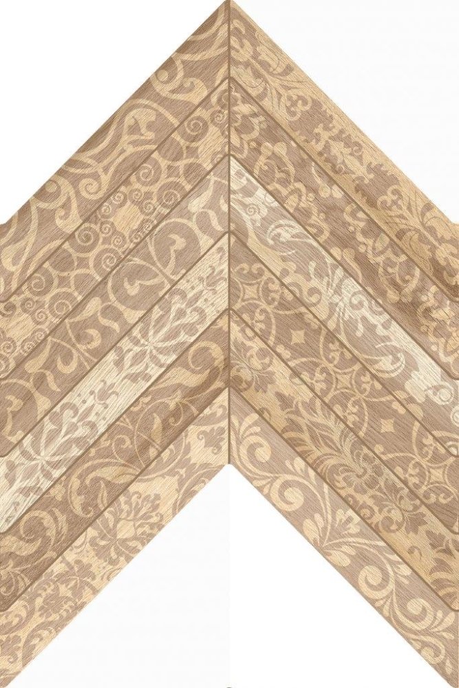 Seramiksan Classic Wood Açık Floral Motif 40x60