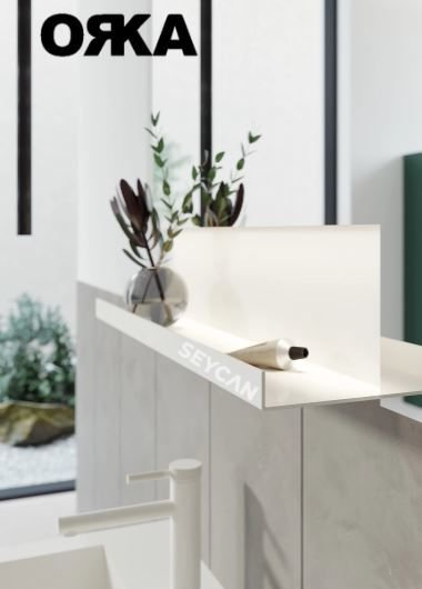 Orka Milano 140 cm Asma Banyo Dolabı