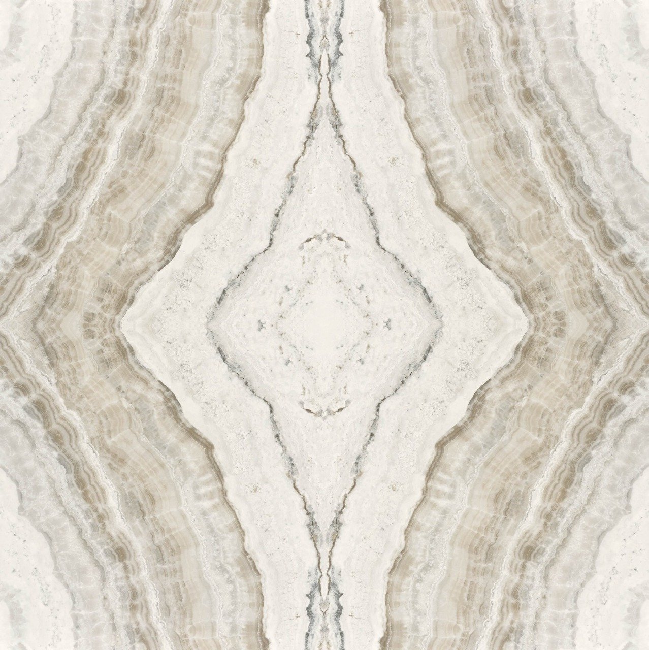 Kütahya Seramik 120x240 Oniks Beyaz Bookmatch Rektifiye Parlak Nano