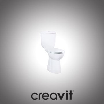 Creavit Bedensel Engelli Alttan Çıkışlı Klozet Takım
