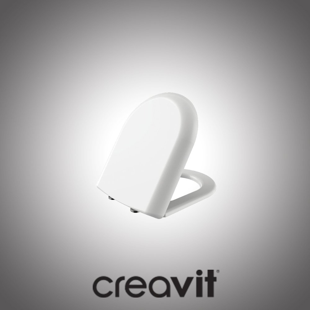Creavit Grande Duroplast Amortisörlü Klozet Kapağı