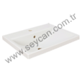 GÜRAL KARE GEÇMELİ LAVABO 41X52 FC17TUL01