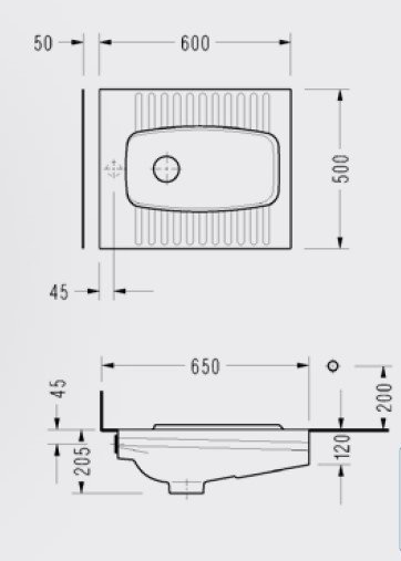 Serel İçten Yıkamalı Helataşı 0427ARS110H
