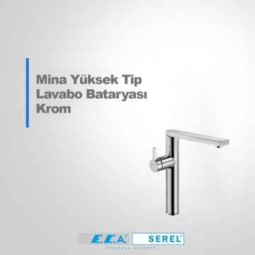 Eca Mina Yüksek Tip Lavabo Bataryası 102108937H