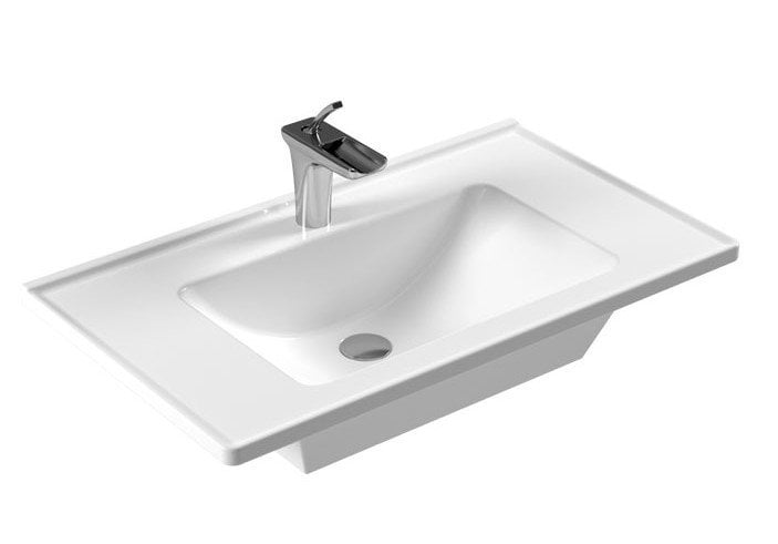 Serel Star 80x46 cm Etajerli Lavabo 3035TXS110H