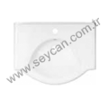 GÜRAL KARİZMA ETEJERLİ LAVABO 50X65 KZ20ELV01