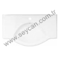 GÜRAL KARİZMA ETEJERLİ LAVABO 50X85 KZ21ELV01