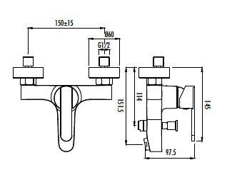Creavit Vega Banyo Bataryası