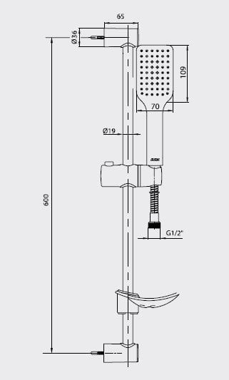 Eca Tiera Hareketli Banyo Üst Takım