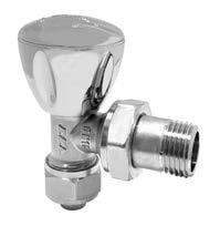 Eca 1/2'' RV3 Krom PEX Köşe Radyatör Vanası