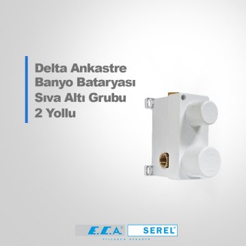 Eca Ankastre Banyo Bataryası Sıva Altı Grubu 2 Yollu 102166201