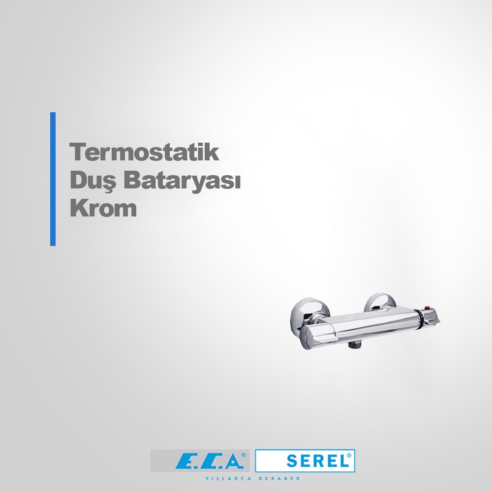 Eca Thermostatic Shower Mixer 102102341