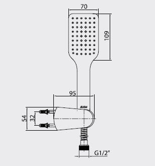 Eca Tiera Mafsallı Banyo Üst Takım