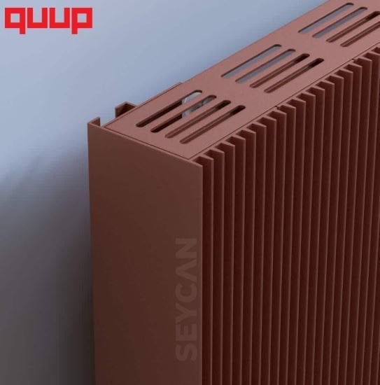 Quup Pixel Alüminyum Hidronik Dekoratif Radyatör