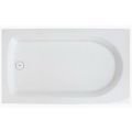 SANACRYL 70X120 PANELLİ DUŞ TEKNESİ Düz (Kabuk+Ayak+Ön Panel+Yan Panel) A-270