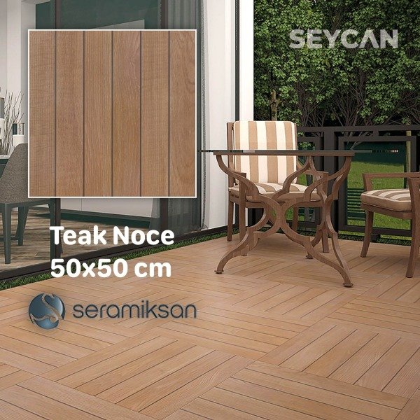 Seramiksan Teak Noce 50x50