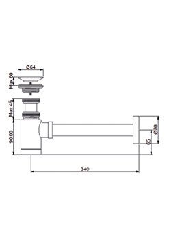 Newarc Newart Lavabo Sifonu 750521