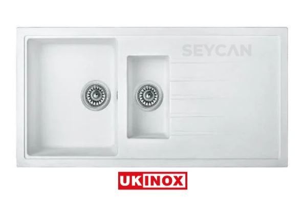 Ukinox Platon Snova Beyaz Granit Evye