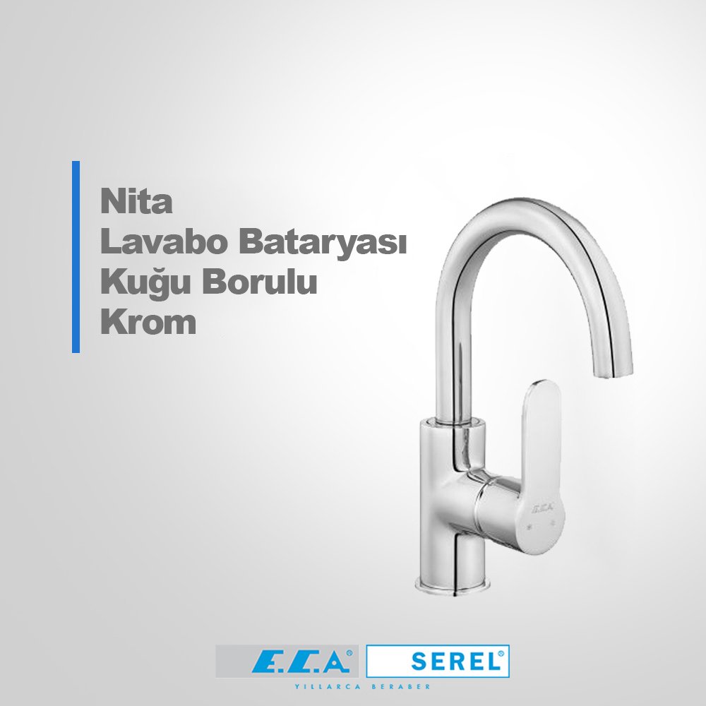 Eca Nita Kuğu Lavabo Bataryası